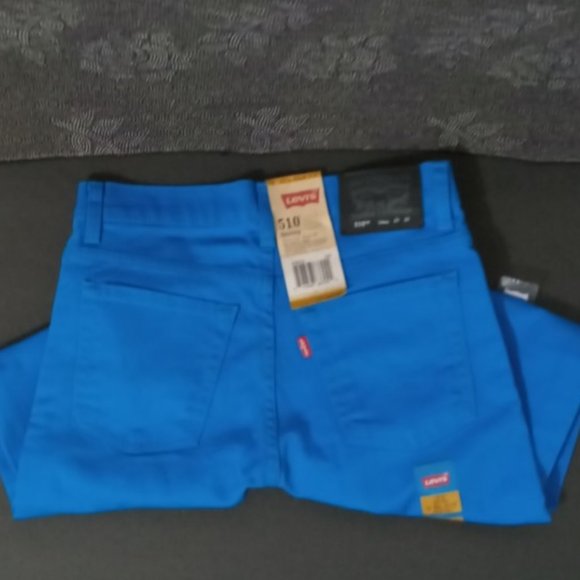 Levi's Boys 510 Skinny Fit Blue 14 Regular 27x27 - Picture 3 of 6